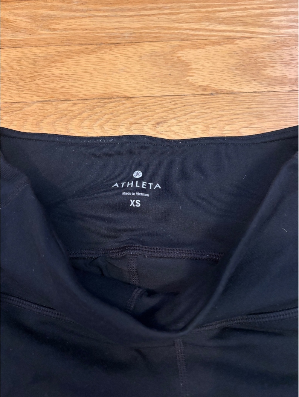Athleta Black High-Waisted Leggings XS